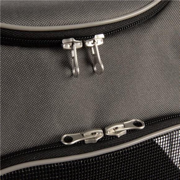 Medium Cat & Dog Travel Pet Backpack, Gray, 16 lb Limit - Picture 3 of 7